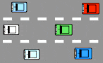 Car on highway