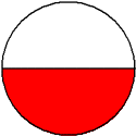circle one half red circle one half red