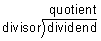 Decimal division