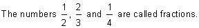 examples of fractions