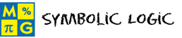 Symbolic Logic Symbolic Logic