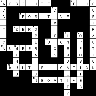 Integer Puzzle Solutions