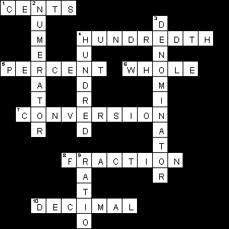Percentage Puzzle Solutions