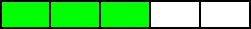 rectangle three fifths small