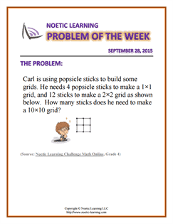 Popsicle Stick Word Problem Worksheet