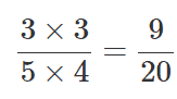 Final Product of Multiplying Fractions