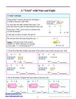 A "Trick" with Nine and Eight Worksheet
