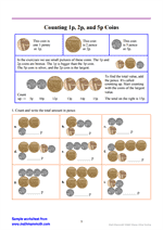 British Money Worksheets