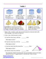 Solid Worksheet