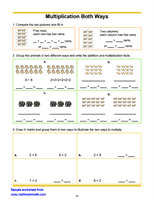 Multiplication Both Ways Worksheet