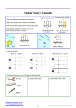 South African Money Worksheets