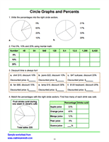 Circle Graphing Worksheet