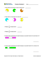 Fraction Curriculum Worksheets