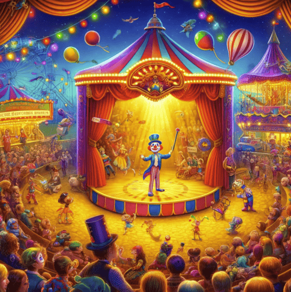 Improper Fraction Circus