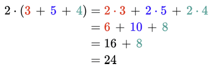 Working Distributive Property