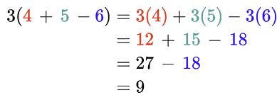 3(4 + 5 - 6) Worked Out