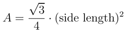 Area Equation