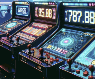 Rounded Numbers on Video Games