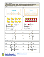 Grade 3 Fractions Worksheet
