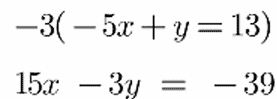 Third System of Equations